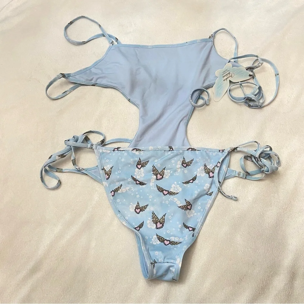 New! Victoria Secret Frankies Bikinis Amalia One Piece Swimsuit 1491